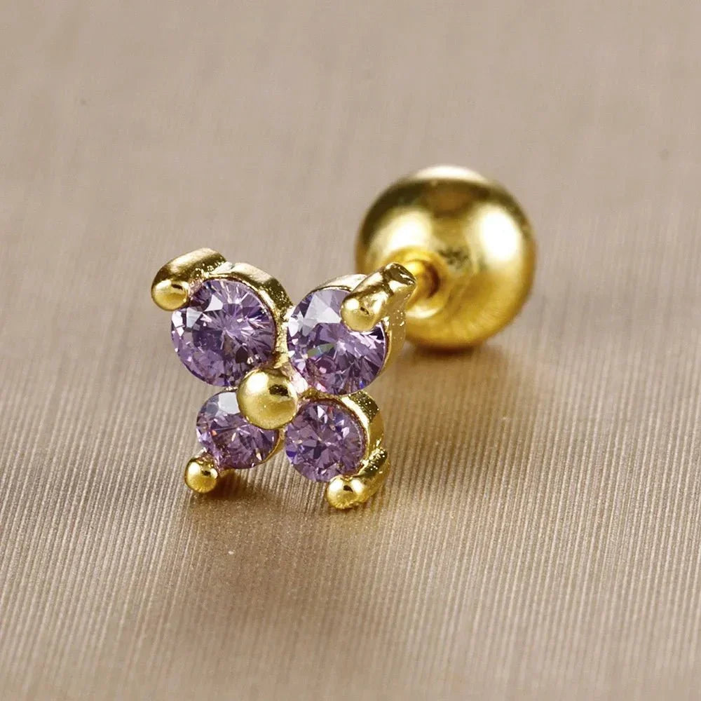 ✨Birthstone Butterfly Stud Earrings✨ - Britt Company