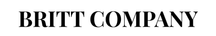 Britt Company logo in black text on white background – UK jewelry and lifestyle store
