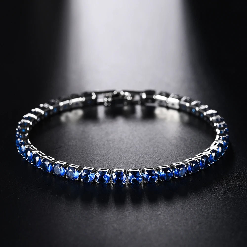 Colorful Cubic Zirconia Tennis Bracelet – Women’s Classic Jewelry - Britt Company
