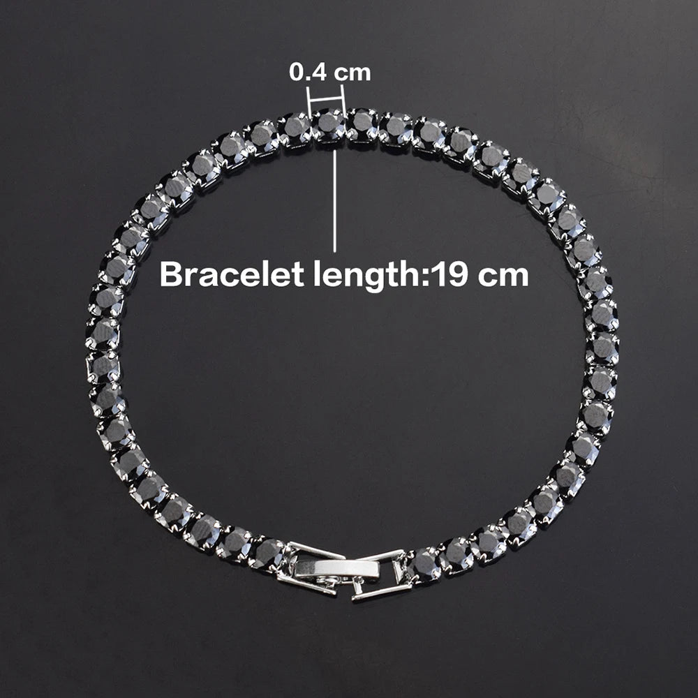 Colorful Cubic Zirconia Tennis Bracelet – Women’s Classic Jewelry - Britt Company