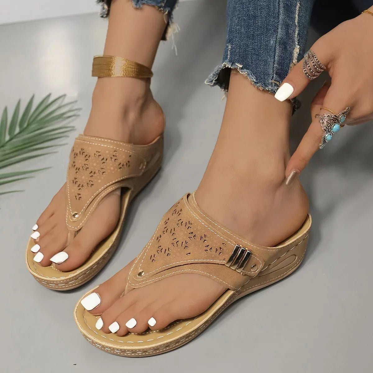 ConfortWalk™ Women’s Orthopedic Sandals – Casual Comfort & Style - Britt Company