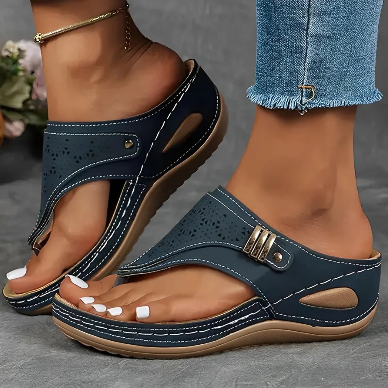 ConfortWalk™ Women’s Orthopedic Sandals – Casual Comfort & Style - Britt Company