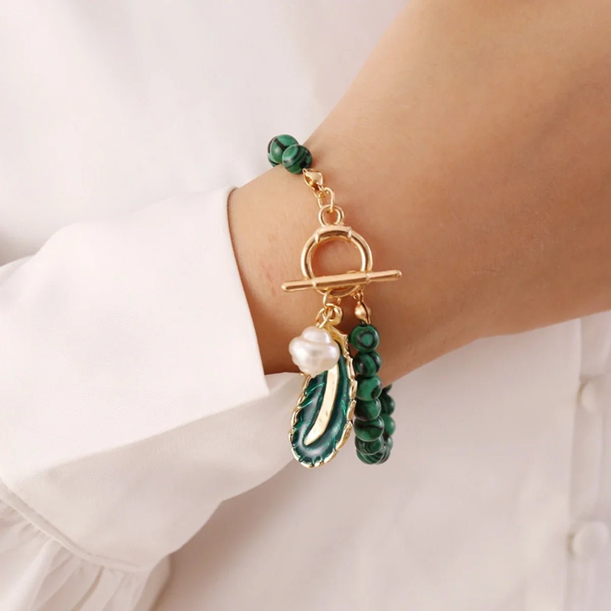 Emerald Spirit – Malachite Healing Necklace - Britt Company