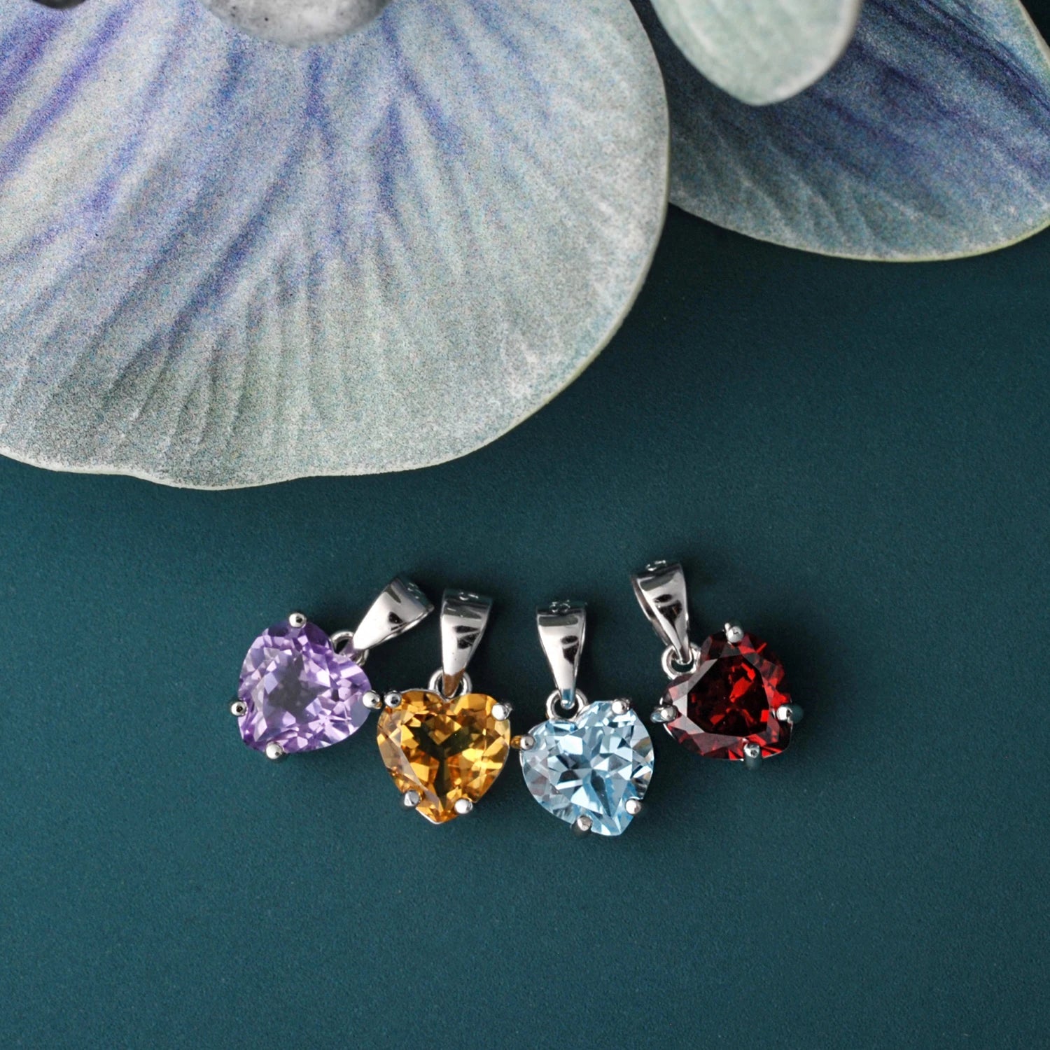 ❤️ Eternal Heart – Certified 925 Sterling Silver Birthstone Pendant - Britt Company