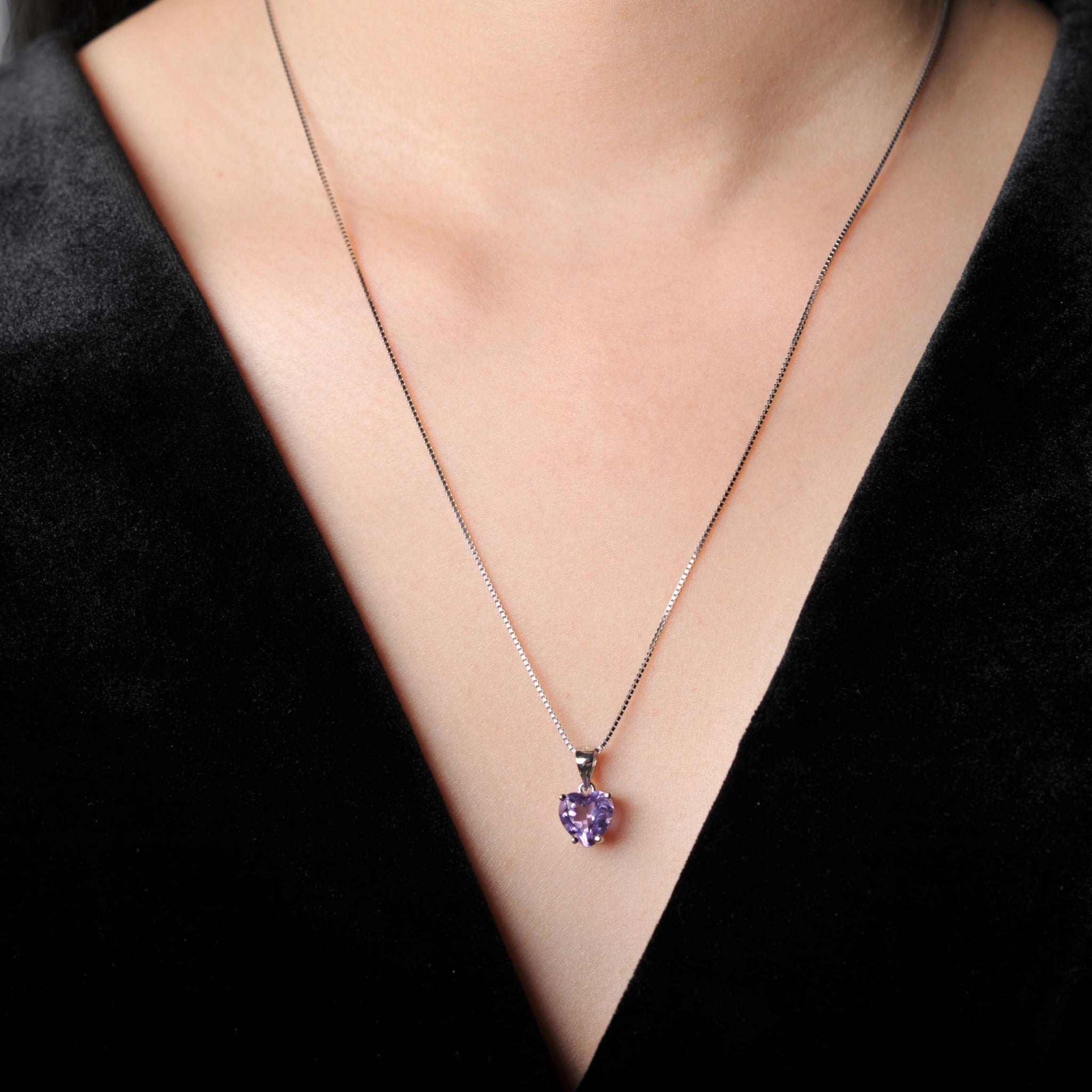 ❤️ Eternal Heart – Certified 925 Sterling Silver Birthstone Pendant - Britt Company