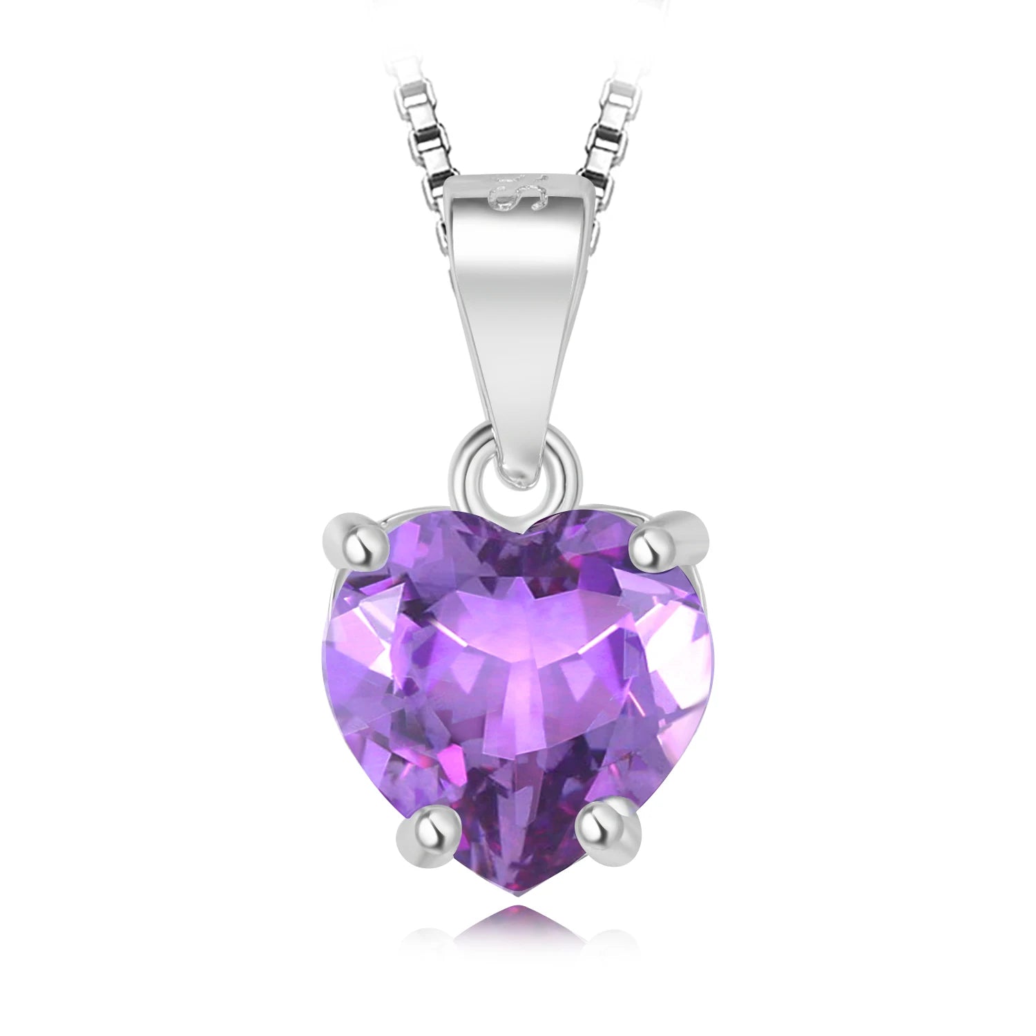 ❤️ Eternal Heart – Certified 925 Sterling Silver Birthstone Pendant - Britt Company
