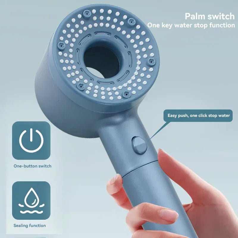 High - Pressure 5 - Mode Shower Head with Filter - Britt Company
