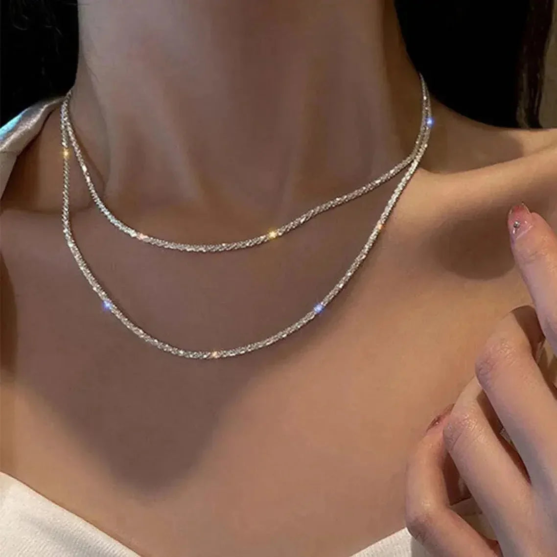 ✨Luxe Shine Layered Chain Necklace✨ - Britt Company