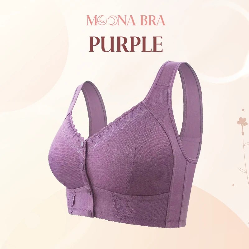 Moona Bra – LAST DAY SALE 80% OFF – Front Closure Breathable Bra for Seniors - Britt Company