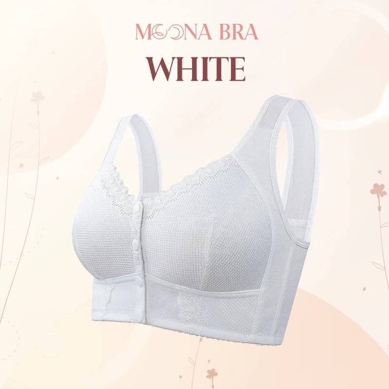 Moona Bra – LAST DAY SALE 80% OFF – Front Closure Breathable Bra for Seniors - Britt Company