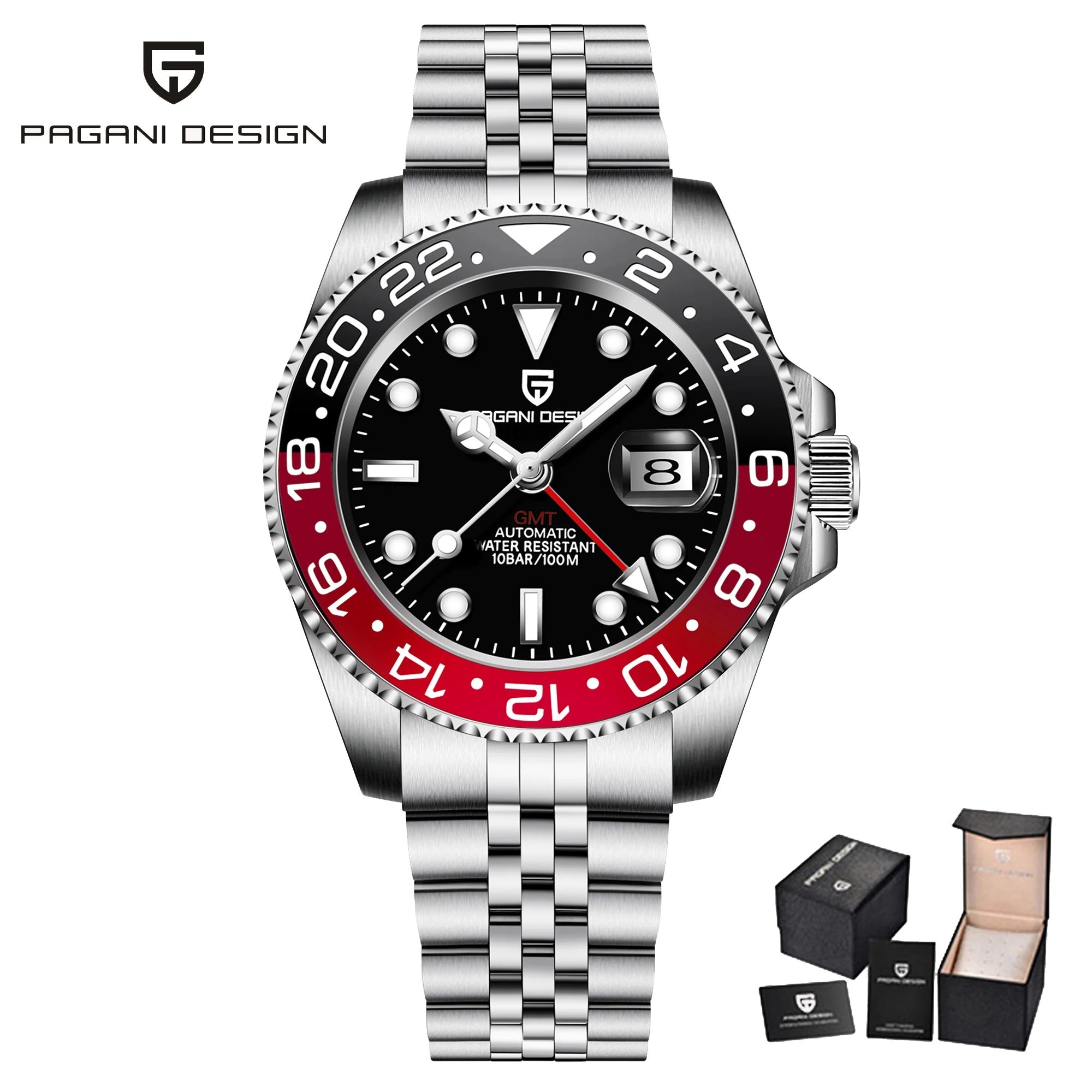 Pagani Design PD - 1662 GMT Automatic Diver Watch - Britt Company