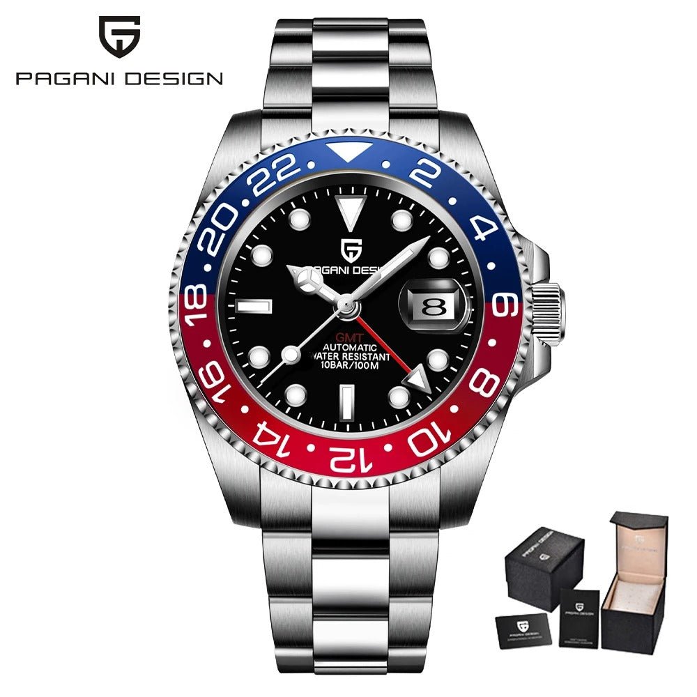Pagani Design PD - 1662 GMT Automatic Diver Watch - Britt Company
