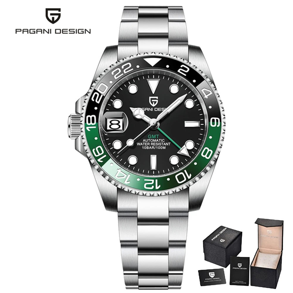 Pagani Design PD - 1662 GMT Automatic Diver Watch - Britt Company