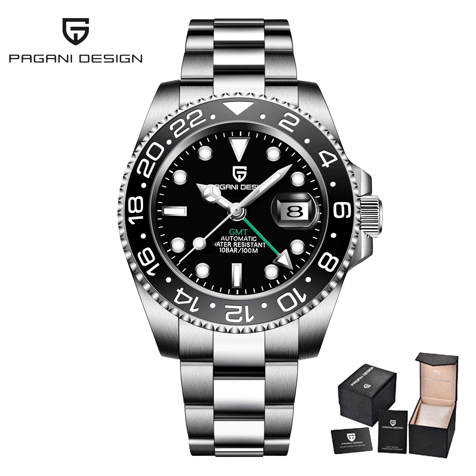 Pagani Design PD - 1662 GMT Automatic Diver Watch - Britt Company