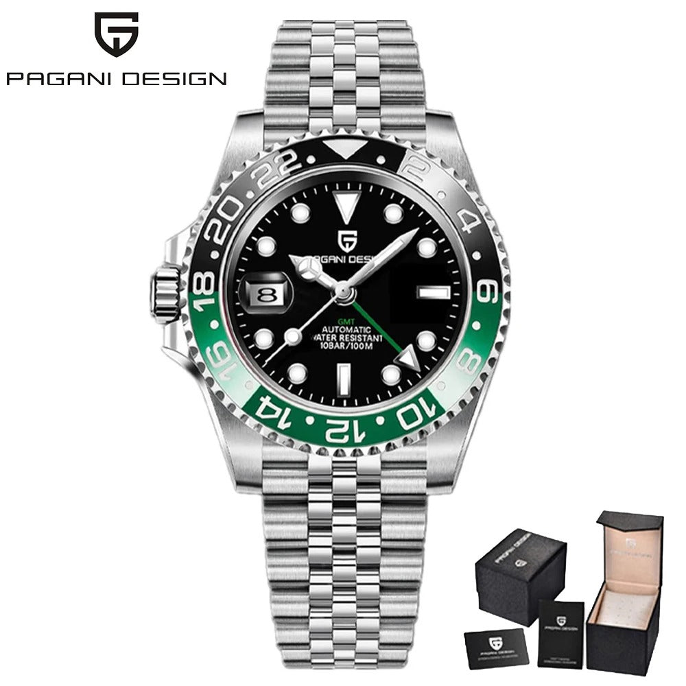 Pagani Design PD - 1662 GMT Automatic Diver Watch - Britt Company