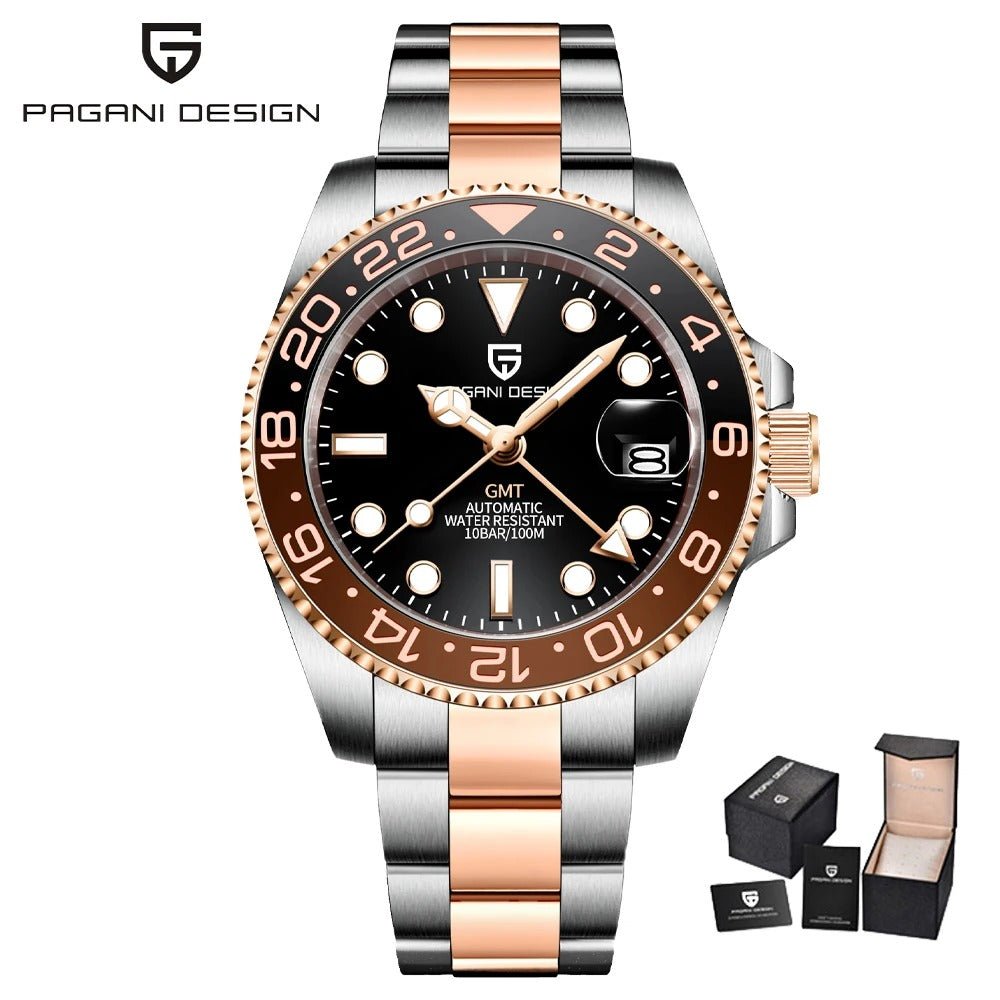 Pagani Design PD - 1662 GMT Automatic Diver Watch - Britt Company