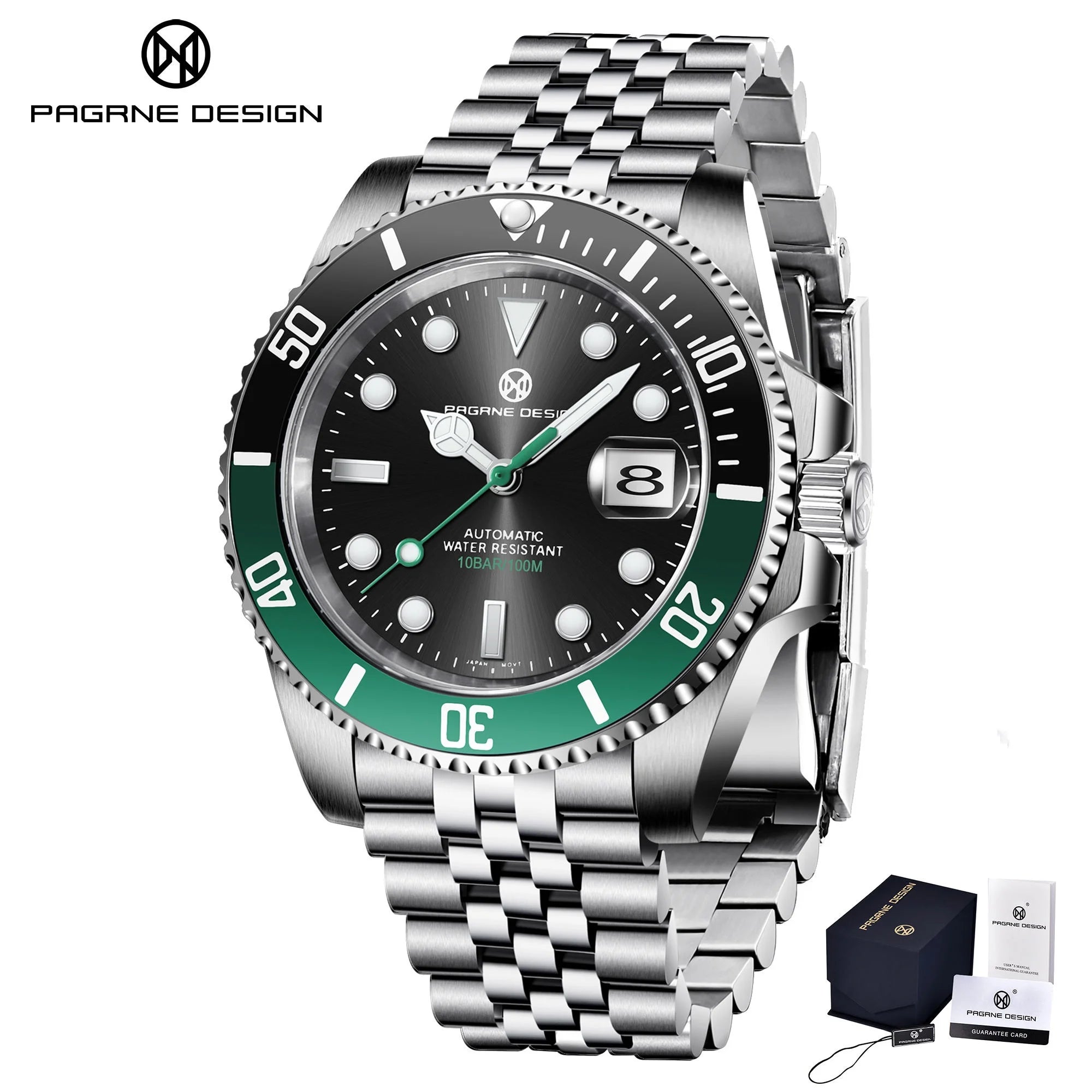 Pagani Design PG1661 – Automatic Mechanical Wristwatch 40mm Sapphire - Britt Company