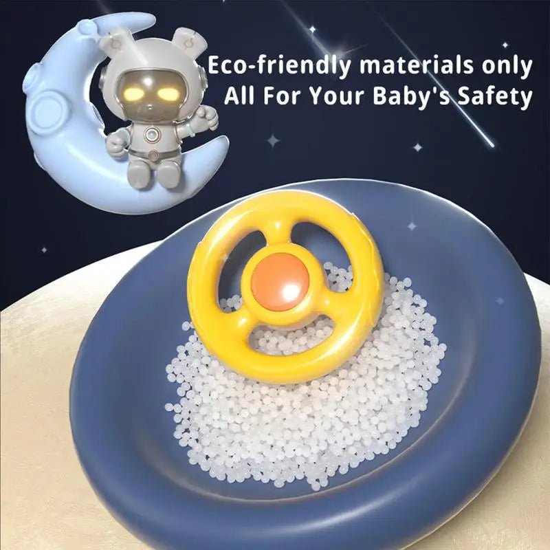 Racing Car Electronic Adventure Game Steering Wheel Driving Toy Children Simulation Vehicles With Music Sound For Kids Baby Gift - Britt Company