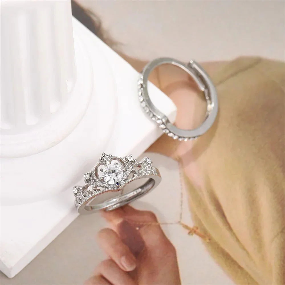 ✨Royal Heart Crown Ring Set✨ - Britt Company