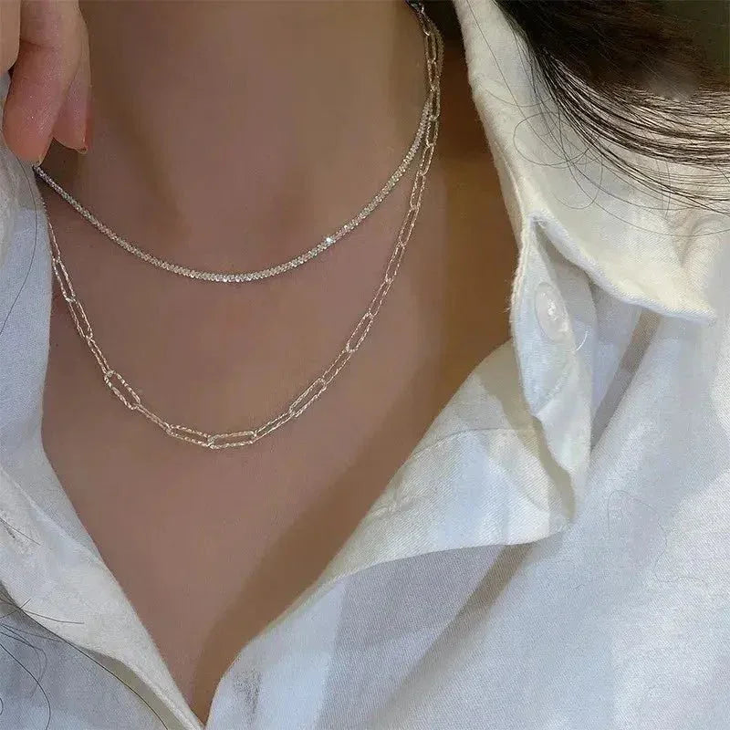 ✨Luxe Shine Layered Chain Necklace✨ - Britt Company
