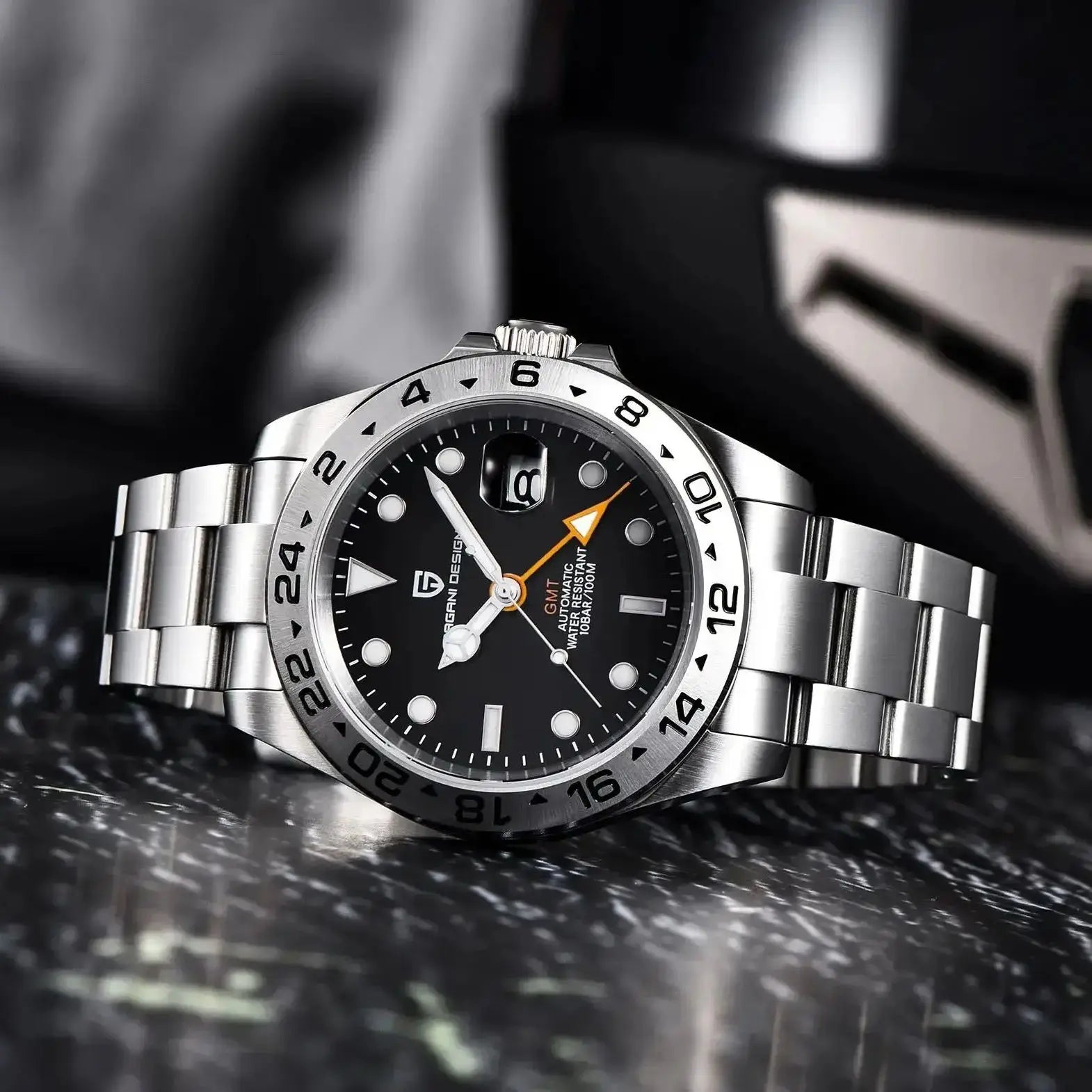 Pagani Design PD - 1682 GMT Automatic Watch – Explorer II Tribute - Britt Company