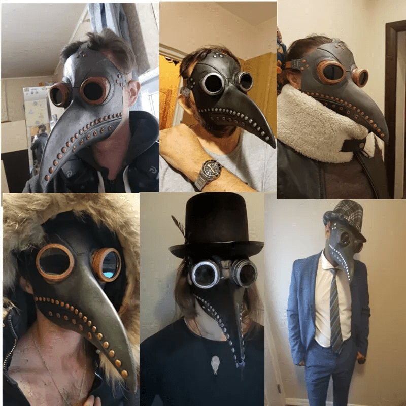 Plague Doctor Mask – Medieval Steampunk Costume for Halloween & Cosplay - Britt Company