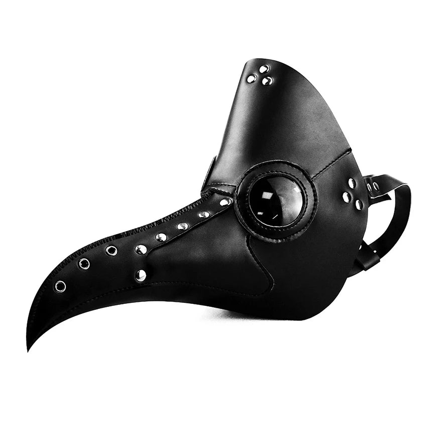 Steampunk Plague Doctor Mask – Gothic Leather Halloween & Cosplay Costume - Britt Company